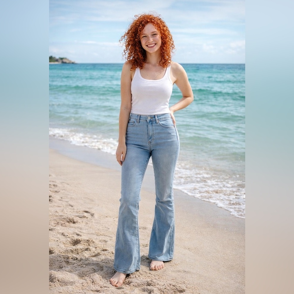 Flare High Rise Women's Denim Jeans